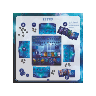 Aquatica board game setup