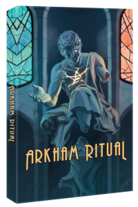 Arkham Ritual kickstarter game box