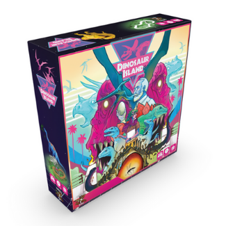 Dinosaur Island board game box