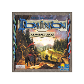Dominion Adventures expansion board game box