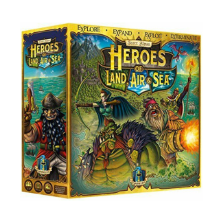 Heroes of Land Air and Sea board game box