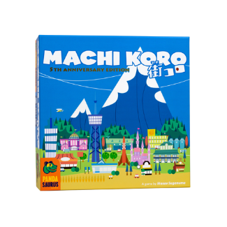 Machi Koro 5th Anniversary Edition board game box