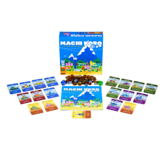 Machi Koro 5th Anniversary Edition board game content