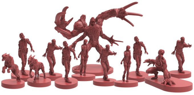 Resident Evil 2 The Board Game miniatures