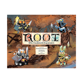 Root Clockwork expansion board game box