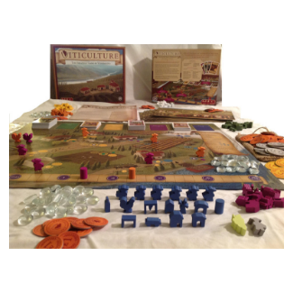 Viticulture Essential Edition board game components