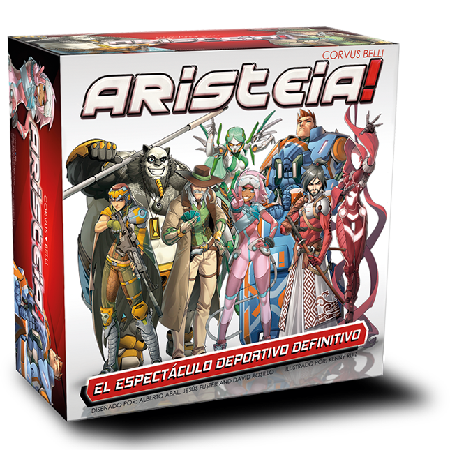 Aristeia! board game skirmish game miniatures