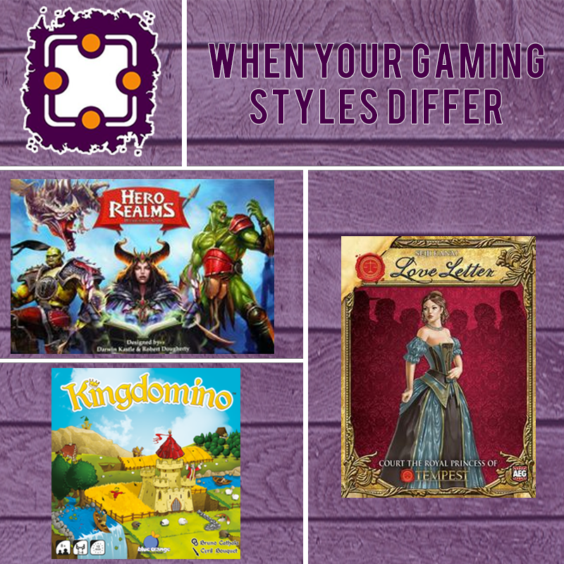 When Your Gaming Styles Differ
