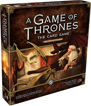 a game of thrones the card game living card game fantasy flight games yourgamingsidekick ironbeangames