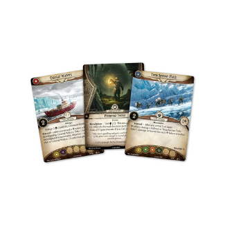 Arkham Horror edge of the earth campaign cards