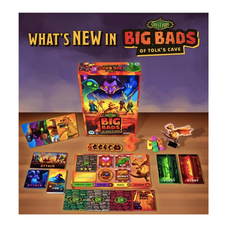Quest Kids Big Bads of Tolk's Cave board game expansion