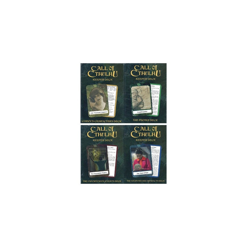 Call of Cthulhu 7th Edition Keeper Decks