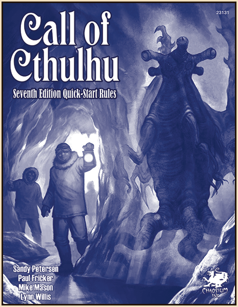 Call of Cthulhu 7th Edition Quick Start Rules