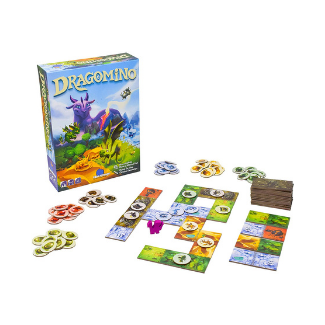 Dragomino board game setup