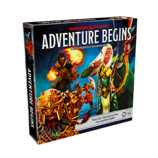 Dungeons and Dragons Adventure Begins board game