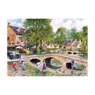 Gibsons Bourton on the Water 1000 piece jigsaw puzzle