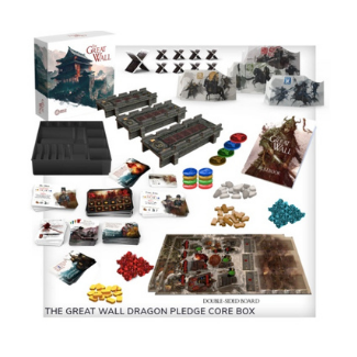 The Great Wall kickstarter board game dragon pledge content