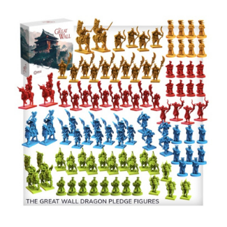 The Great Wall kickstarter board game dragon pledge miniatures