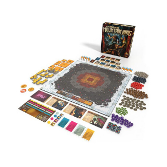 In the Hall of the Mountain King board game components