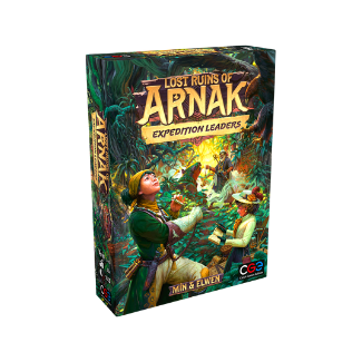 Lost Ruins of Arnak Expedition leaders board game expansion box