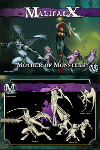Mother of Monsters Malifaux 2E crew box Lilith master