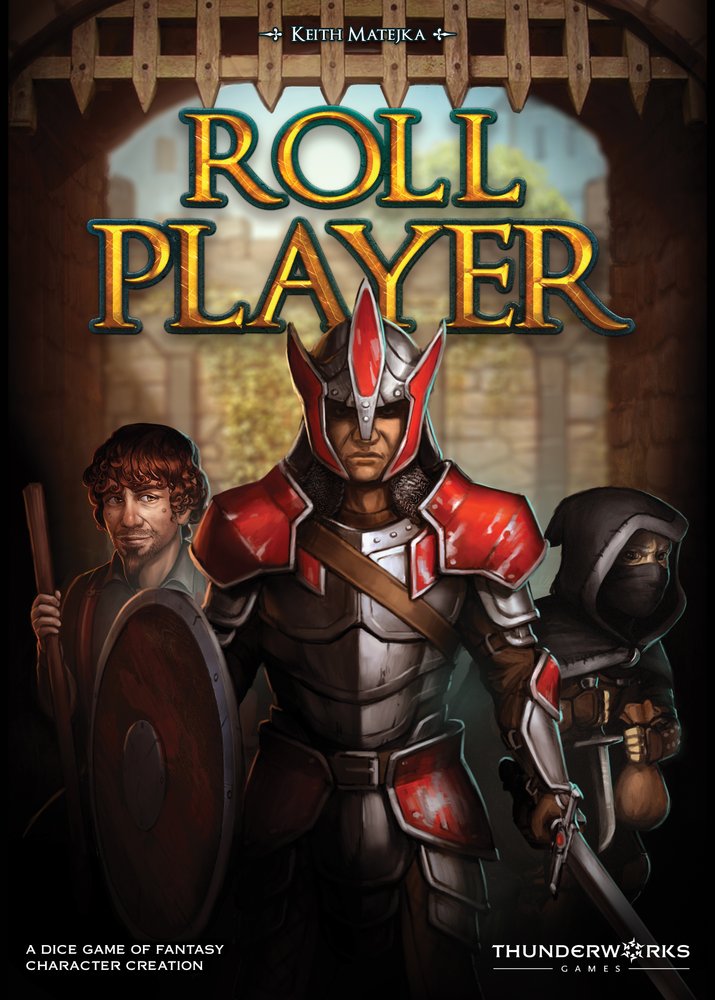Roll Player board game solo dice game