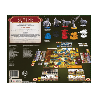 scythe base board game components