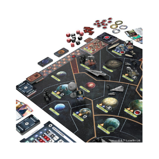 Star Wars rebellion board game setup and content
