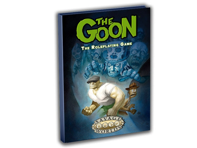 The Goon Savage Worlds Hardcover rulebook