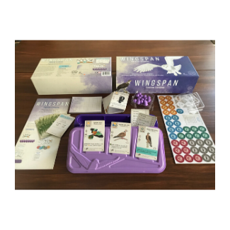 Wingspan European Expansion board game content