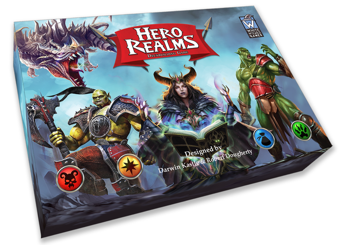Hero Realms deck building fantasy card board game